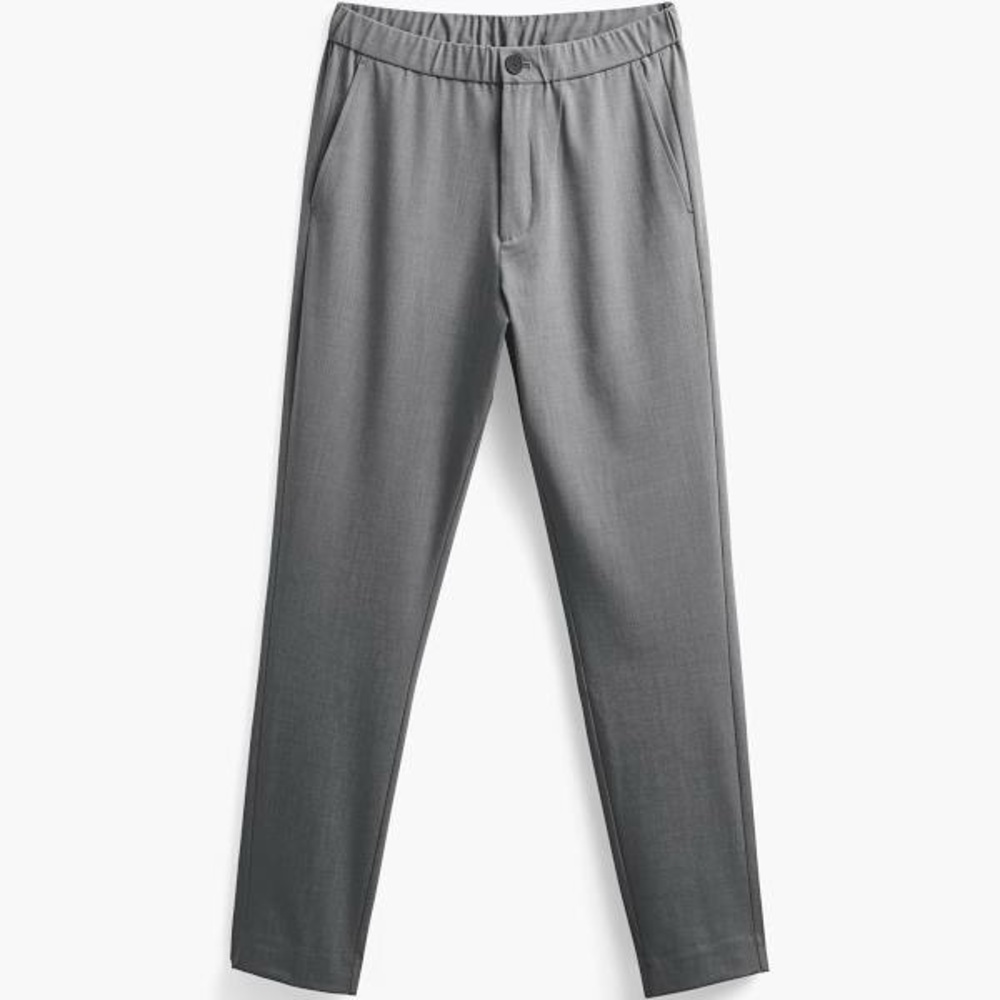 Ministry of Supply Men's Charcoal Dress Pants